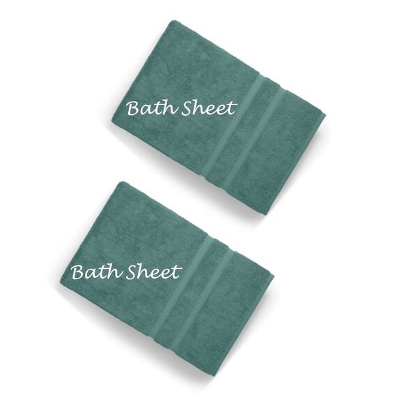Charter Club Other - 2 new SAGE GREEN Charter Club Elite 100% Hygro Cotton 33x64 inch BATH SHEETS